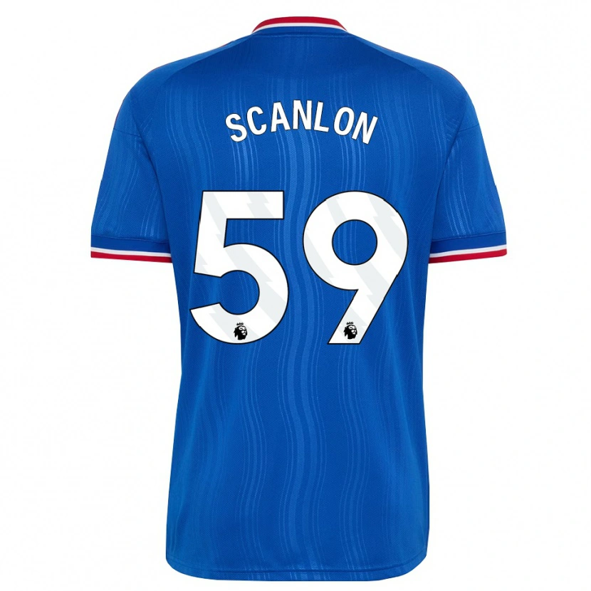 Danxen Herren James Scanlon #59 Blau Weiß Rot Auswärtstrikot Trikot 2026/27 T-Shirt Österreich