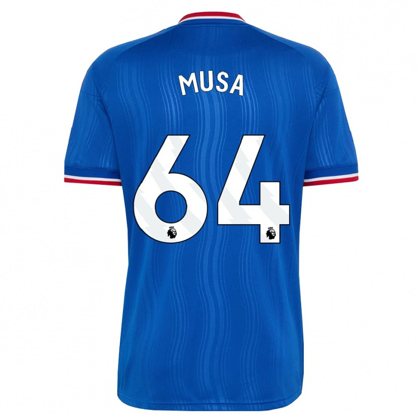 Danxen Herren Victor Musa #64 Blau Weiß Rot Auswärtstrikot Trikot 2026/27 T-Shirt Österreich