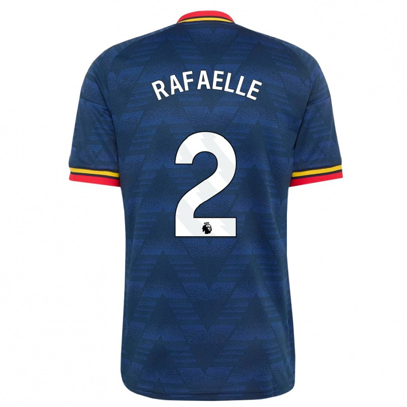 Danxen Herren Rafaelle Souza #2 Mitternachtsblau Gelb Rot Auswärtstrikot Trikot 2026/27 T-Shirt Österreich