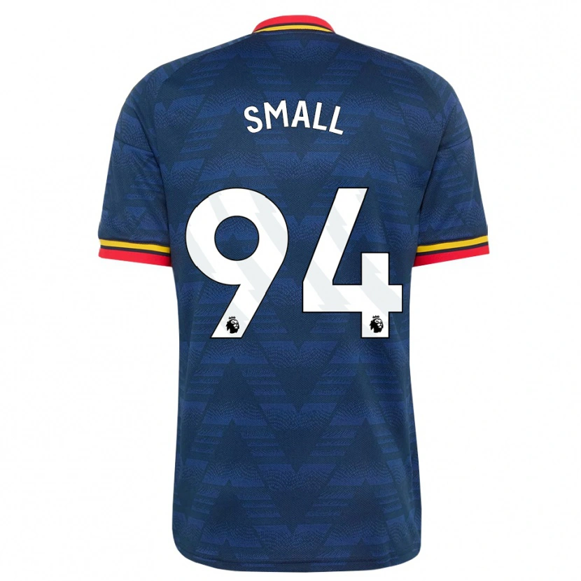 Danxen Herren Coby Small #94 Mitternachtsblau Gelb Rot Auswärtstrikot Trikot 2026/27 T-Shirt Österreich