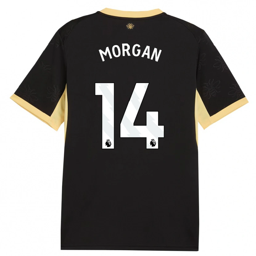 Danxen Herren Esme Morgan #14 Schwarz Gelb Auswärtstrikot Trikot 2026/27 T-Shirt Österreich