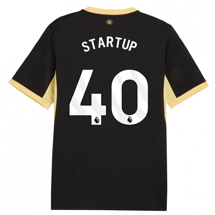 Danxen Herren Katie Startup #40 Schwarz Gelb Auswärtstrikot Trikot 2026/27 T-Shirt Österreich