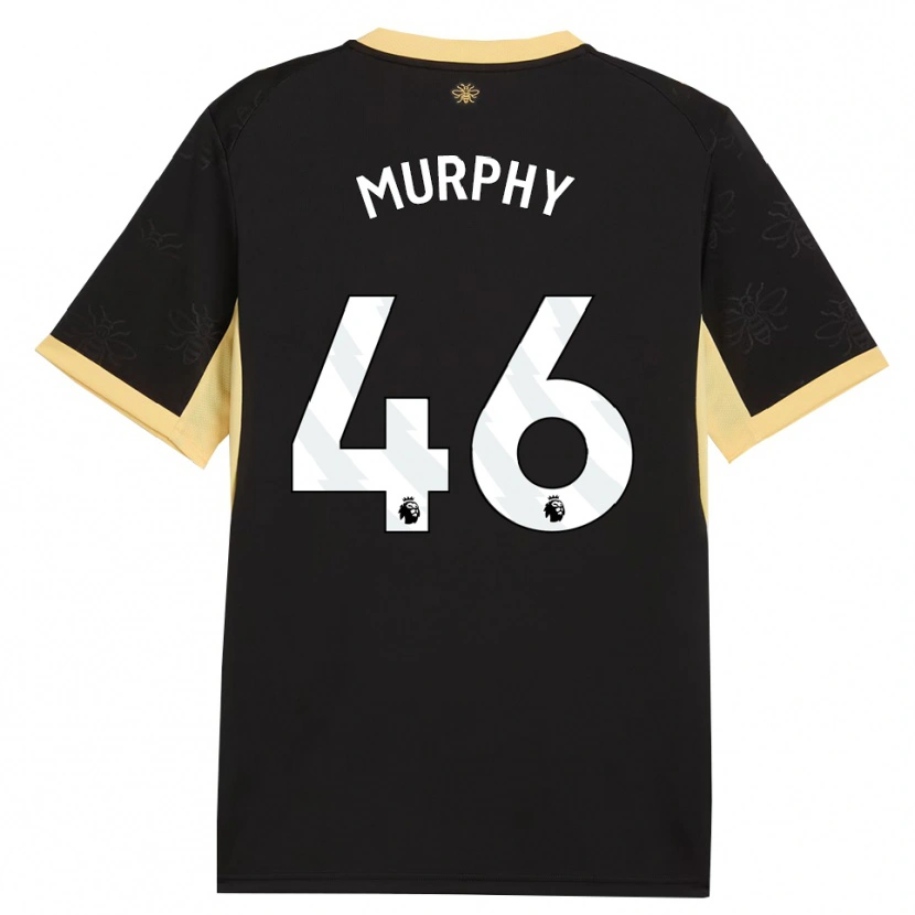 Danxen Herren Lily Murphy #46 Schwarz Gelb Auswärtstrikot Trikot 2026/27 T-Shirt Österreich
