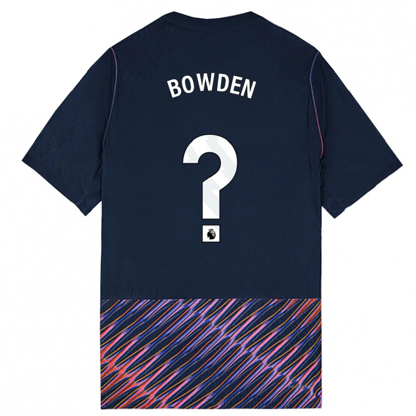 Danxen Herren Jamie Bowden #0 Königlich Blau Weiß Auswärtstrikot Trikot 2026/27 T-Shirt Österreich