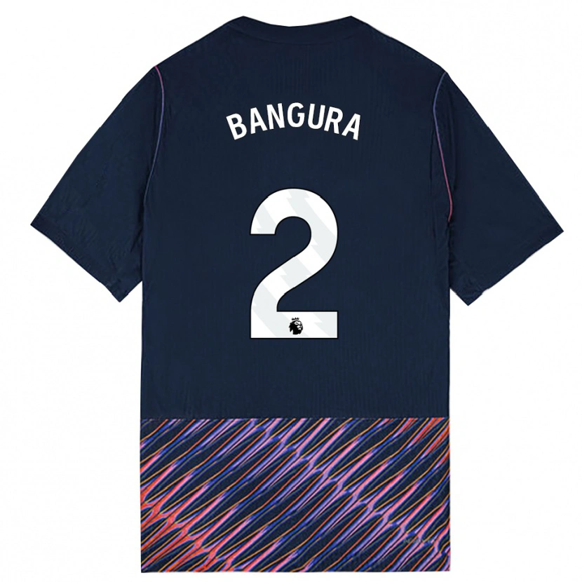 Danxen Herren Samal Bangura #2 Königlich Blau Weiß Auswärtstrikot Trikot 2026/27 T-Shirt Österreich