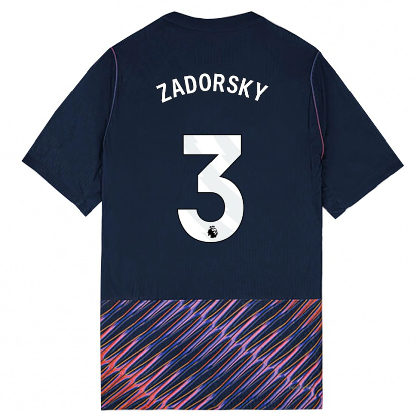 Danxen Herren Shelina Zadorsky #3 Königlich Blau Weiß Auswärtstrikot Trikot 2026/27 T-Shirt Österreich