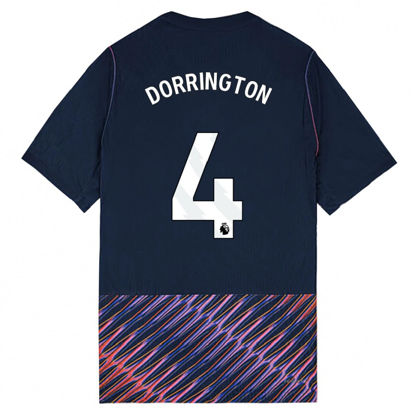 Danxen Herren Alfie Dorrington #4 Königlich Blau Weiß Auswärtstrikot Trikot 2026/27 T-Shirt Österreich