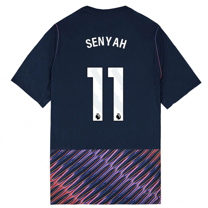 Danxen Herren Kwasi Senyah #11 Königlich Blau Weiß Auswärtstrikot Trikot 2026/27 T-Shirt Österreich