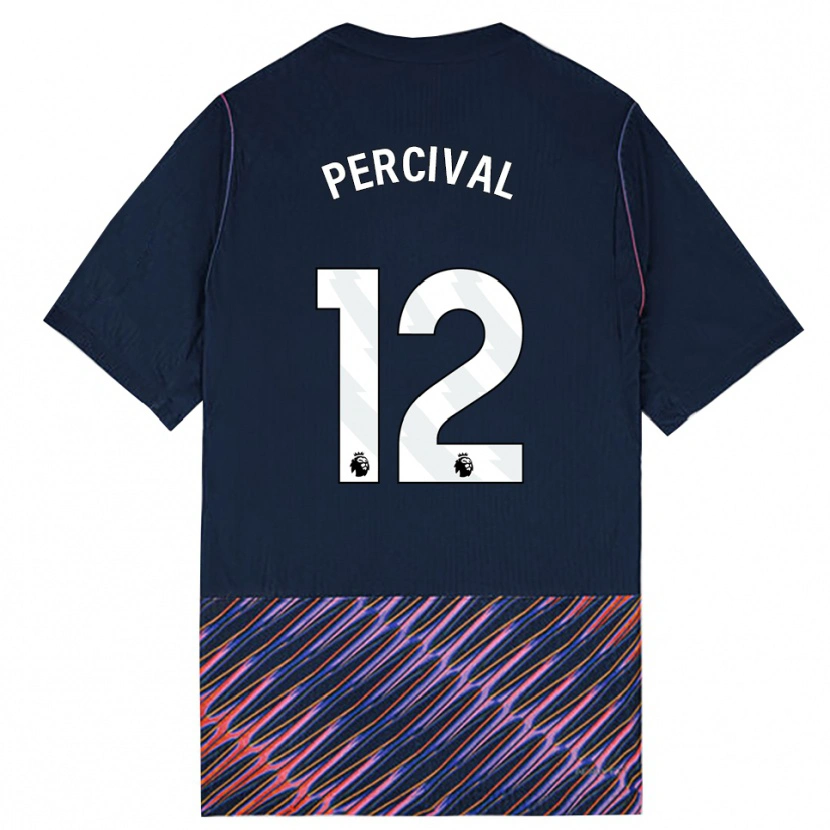 Danxen Herren Ria Percival #12 Königlich Blau Weiß Auswärtstrikot Trikot 2026/27 T-Shirt Österreich