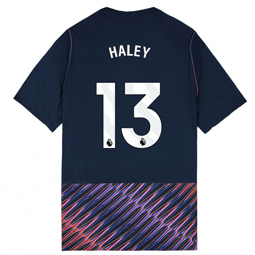 Danxen Herren Micah Haley #13 Königlich Blau Weiß Auswärtstrikot Trikot 2026/27 T-Shirt Österreich