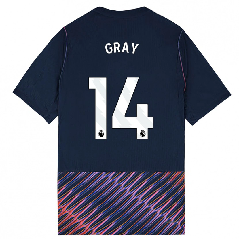 Danxen Herren Archie Gray #14 Königlich Blau Weiß Auswärtstrikot Trikot 2026/27 T-Shirt Österreich