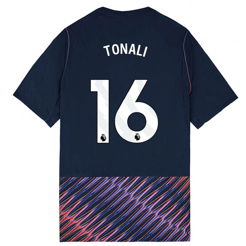 Danxen Herren Sandro Tonali #16 Königlich Blau Weiß Auswärtstrikot Trikot 2026/27 T-Shirt Österreich