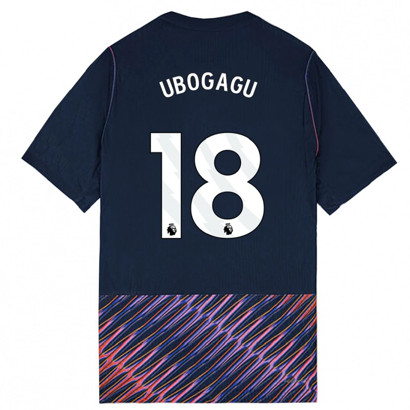 Danxen Herren Chioma Ubogagu #18 Königlich Blau Weiß Auswärtstrikot Trikot 2026/27 T-Shirt Österreich