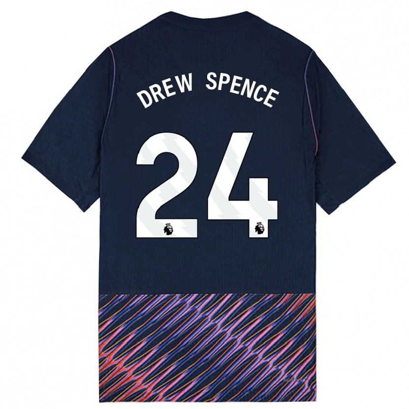 Danxen Herren Drew Spence #24 Königlich Blau Weiß Auswärtstrikot Trikot 2026/27 T-Shirt Österreich