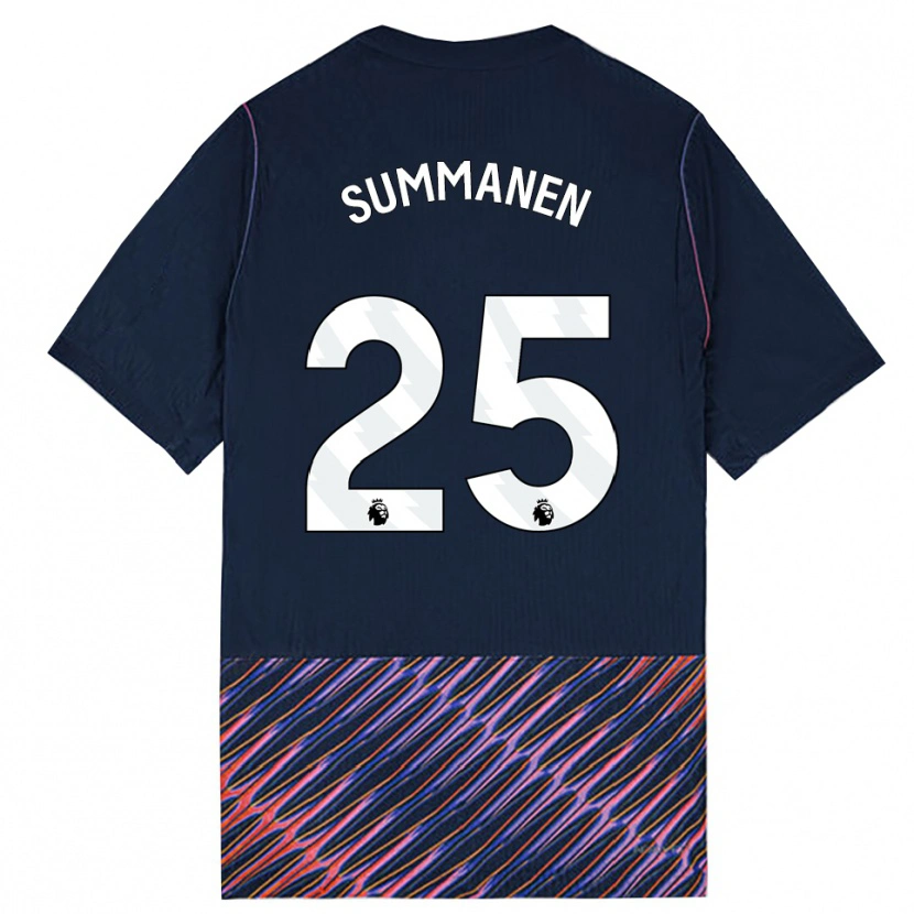 Danxen Herren Eveliina Summanen #25 Königlich Blau Weiß Auswärtstrikot Trikot 2026/27 T-Shirt Österreich