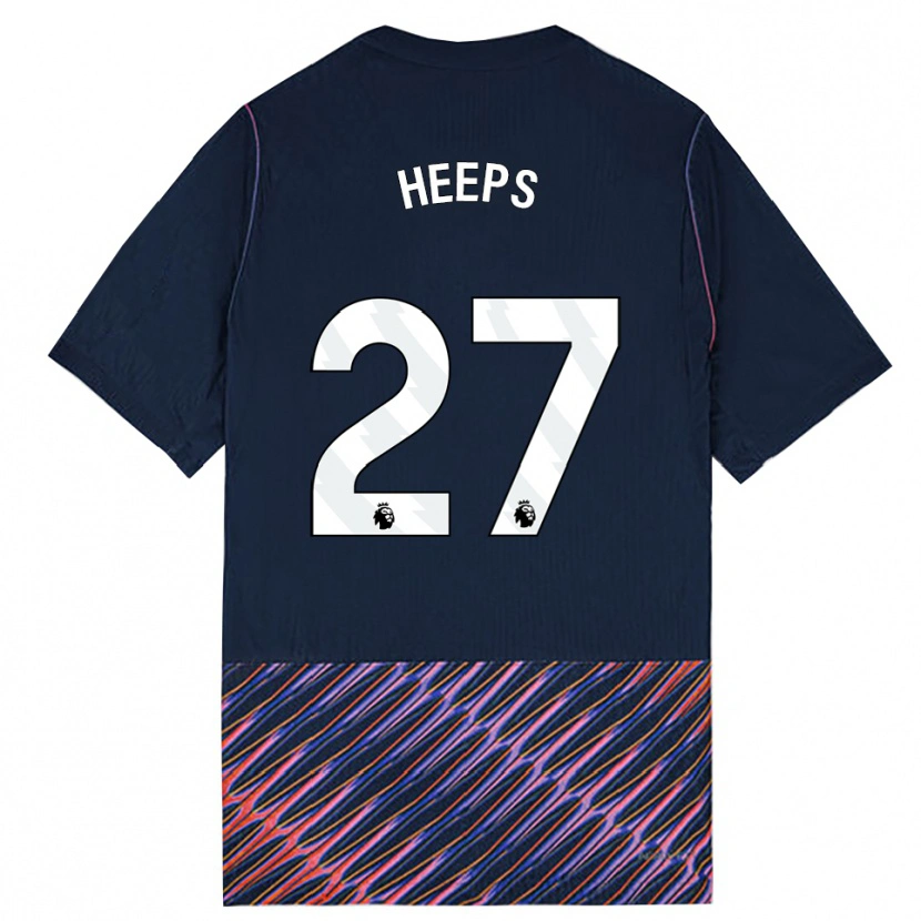 Danxen Herren Eleanor Heeps #27 Königlich Blau Weiß Auswärtstrikot Trikot 2026/27 T-Shirt Österreich