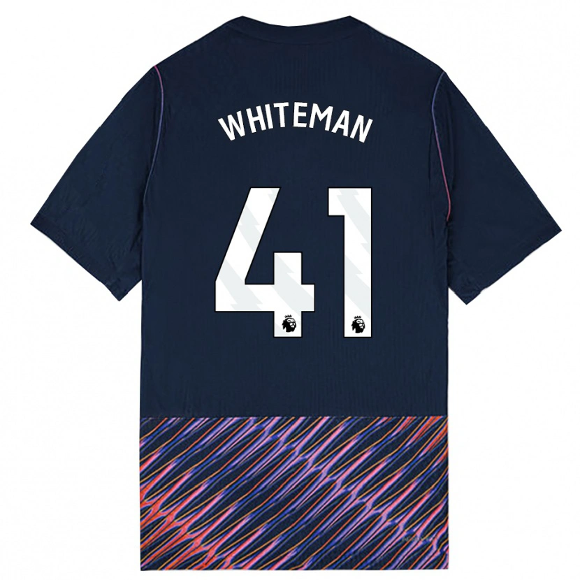 Danxen Herren Alfie Whiteman #41 Königlich Blau Weiß Auswärtstrikot Trikot 2026/27 T-Shirt Österreich