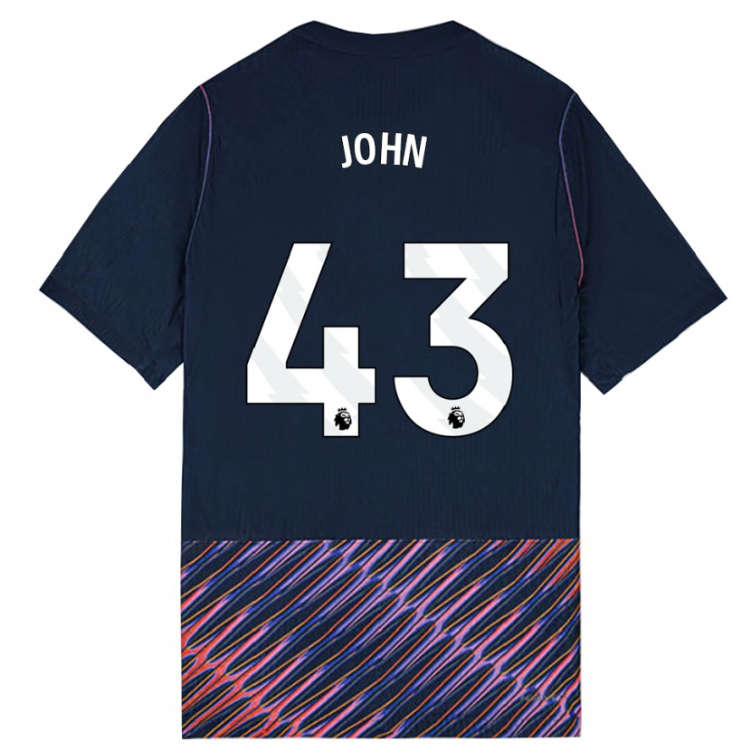 Danxen Herren Nile John #43 Königlich Blau Weiß Auswärtstrikot Trikot 2026/27 T-Shirt Österreich