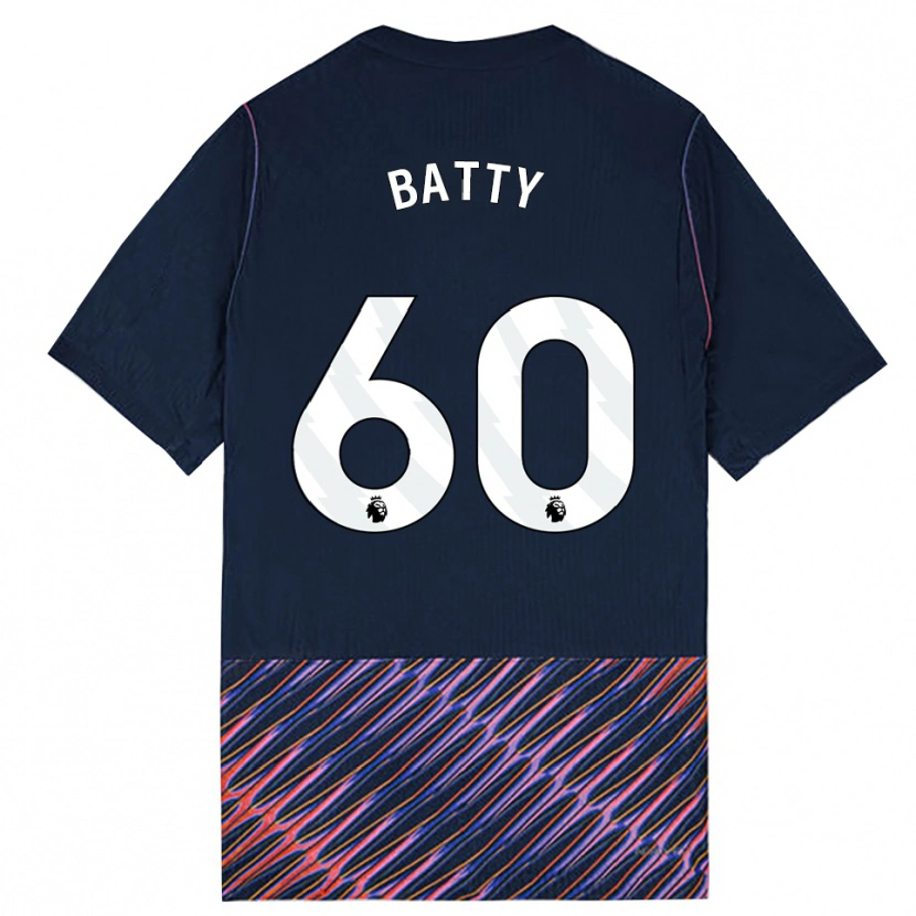 Danxen Herren Dan Batty #60 Königlich Blau Weiß Auswärtstrikot Trikot 2026/27 T-Shirt Österreich