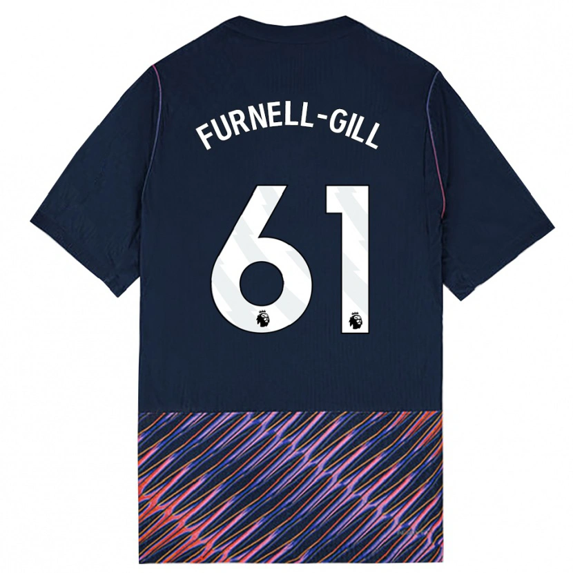 Danxen Herren Luca Furnell-Gill #61 Königlich Blau Weiß Auswärtstrikot Trikot 2026/27 T-Shirt Österreich