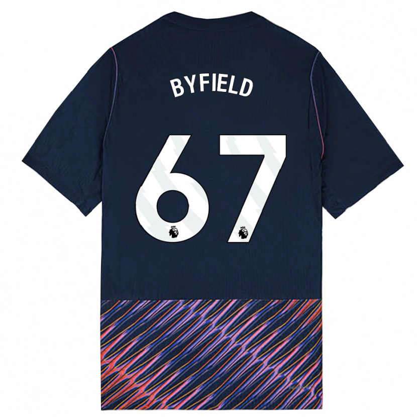 Danxen Herren Jun'ai Byfield #67 Königlich Blau Weiß Auswärtstrikot Trikot 2026/27 T-Shirt Österreich