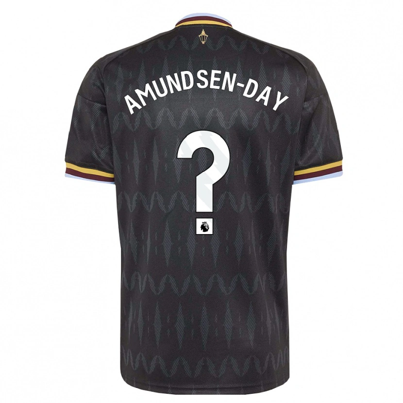 Danxen Herren Ethan Amundsen-Day #0 Kornblumenblau Schwarz Gelb Auswärtstrikot Trikot 2026/27 T-Shirt Österreich