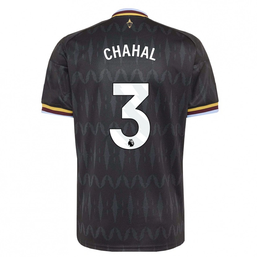 Danxen Herren Curran Chahal #3 Kornblumenblau Schwarz Gelb Auswärtstrikot Trikot 2026/27 T-Shirt Österreich