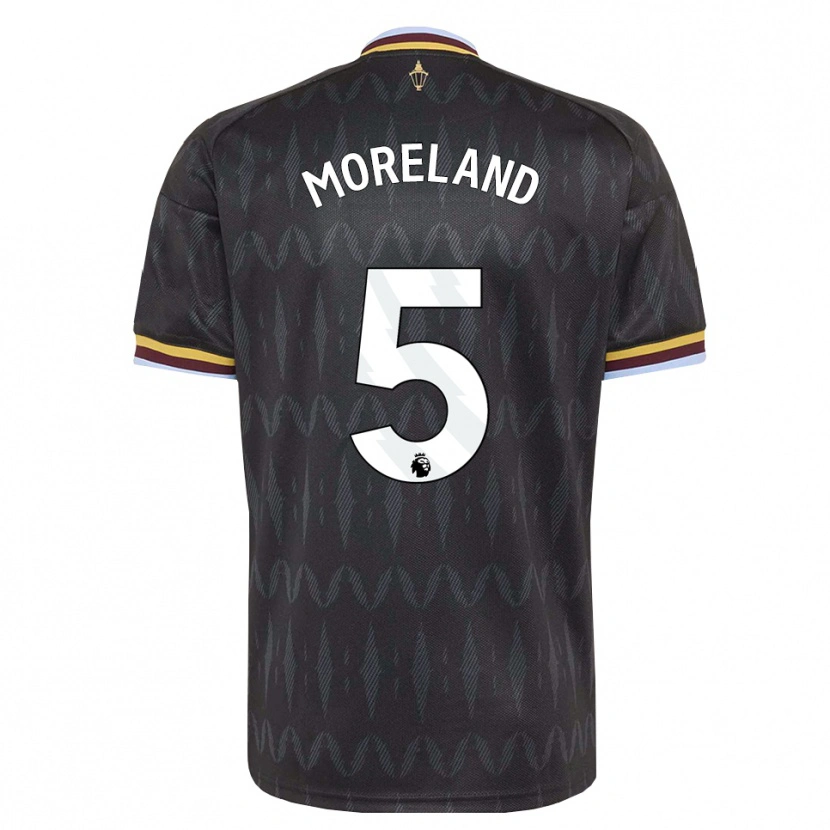 Danxen Herren Calum Moreland #5 Kornblumenblau Schwarz Gelb Auswärtstrikot Trikot 2026/27 T-Shirt Österreich