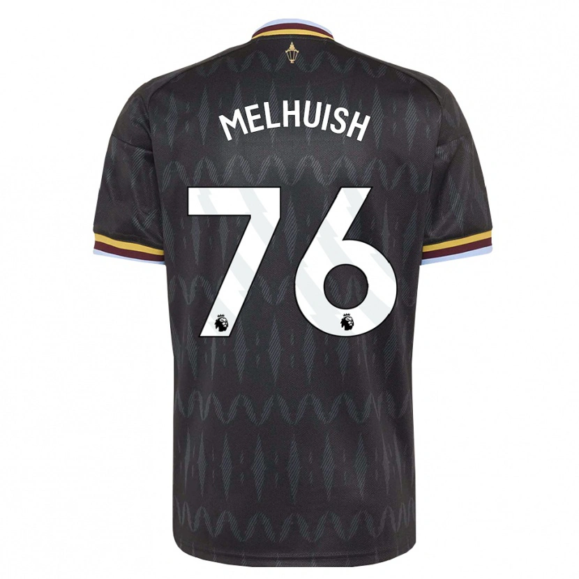 Danxen Herren Lennon Melhuish #76 Kornblumenblau Schwarz Gelb Auswärtstrikot Trikot 2026/27 T-Shirt Österreich