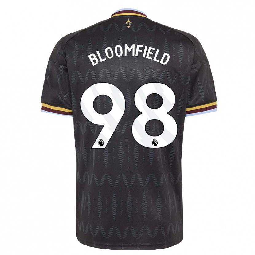 Danxen Herren Teddie Bloomfield #98 Kornblumenblau Schwarz Gelb Auswärtstrikot Trikot 2026/27 T-Shirt Österreich