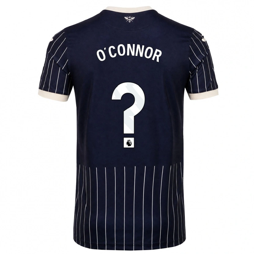 Danxen Herren Donal O'connor #0 Schwarz Weiß Auswärtstrikot Trikot 2026/27 T-Shirt Österreich