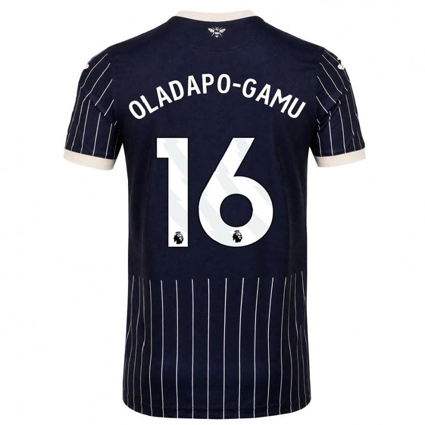 Danxen Herren Josh Oladapo-Gamu #16 Schwarz Weiß Auswärtstrikot Trikot 2026/27 T-Shirt Österreich