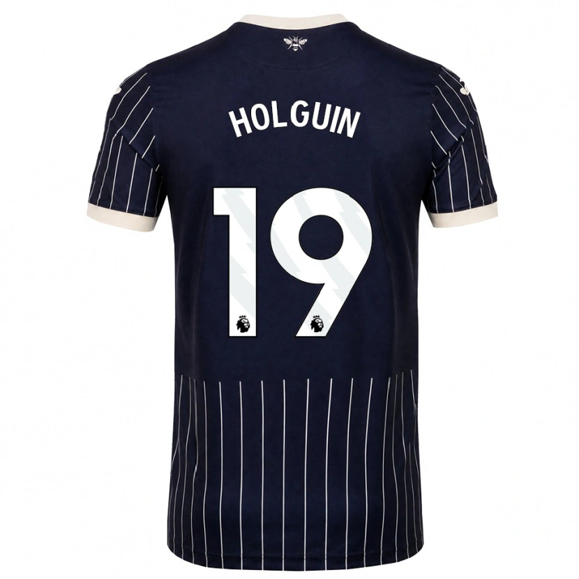 Danxen Herren Paula Holguin #19 Schwarz Weiß Auswärtstrikot Trikot 2026/27 T-Shirt Österreich
