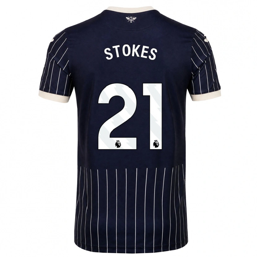 Danxen Herren Aidan Stokes #21 Schwarz Weiß Auswärtstrikot Trikot 2026/27 T-Shirt Österreich