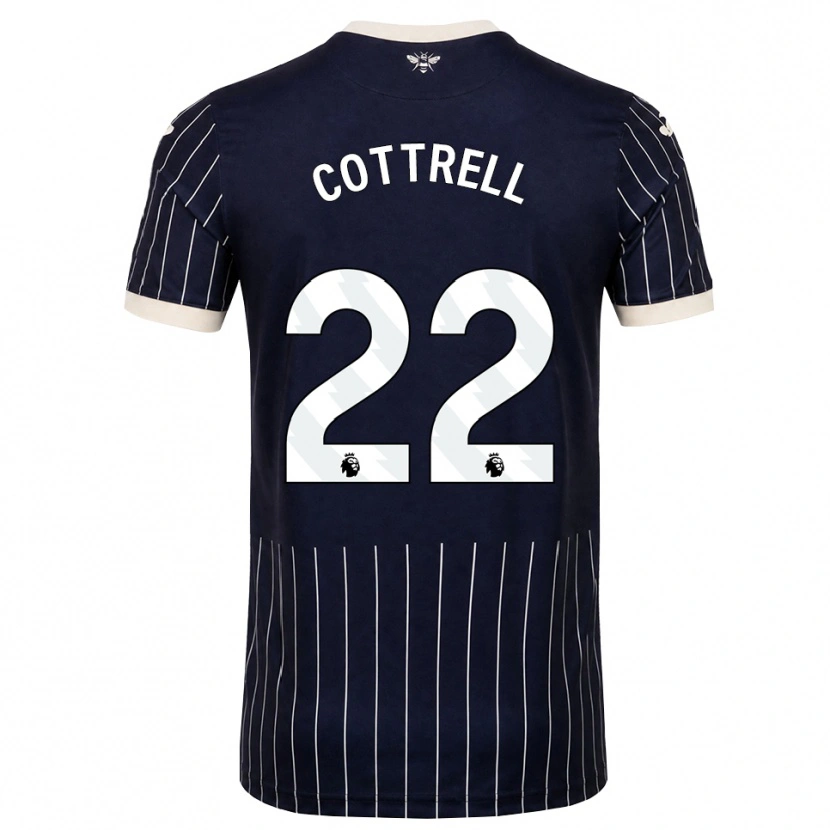 Danxen Herren Eleonora Cottrell #22 Schwarz Weiß Auswärtstrikot Trikot 2026/27 T-Shirt Österreich
