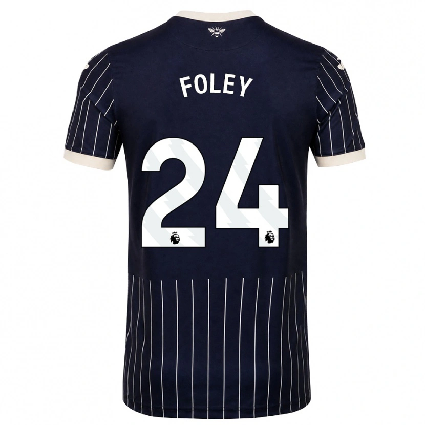 Danxen Herren Shania Foley #24 Schwarz Weiß Auswärtstrikot Trikot 2026/27 T-Shirt Österreich