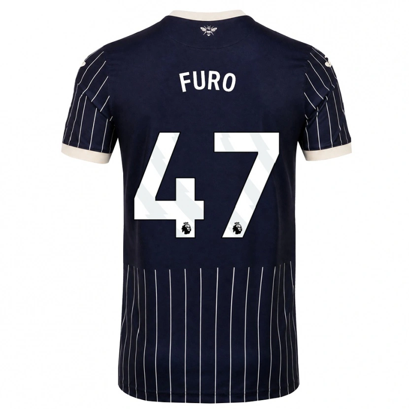 Danxen Herren Kaye Furo #47 Schwarz Weiß Auswärtstrikot Trikot 2026/27 T-Shirt Österreich