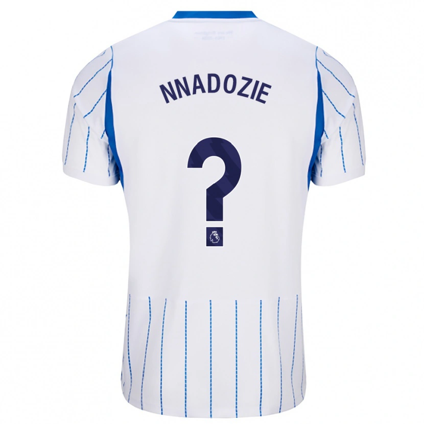 Danxen Herren Chiamaka Nnadozie #0 Himmelblau Weiß Auswärtstrikot Trikot 2026/27 T-Shirt Österreich