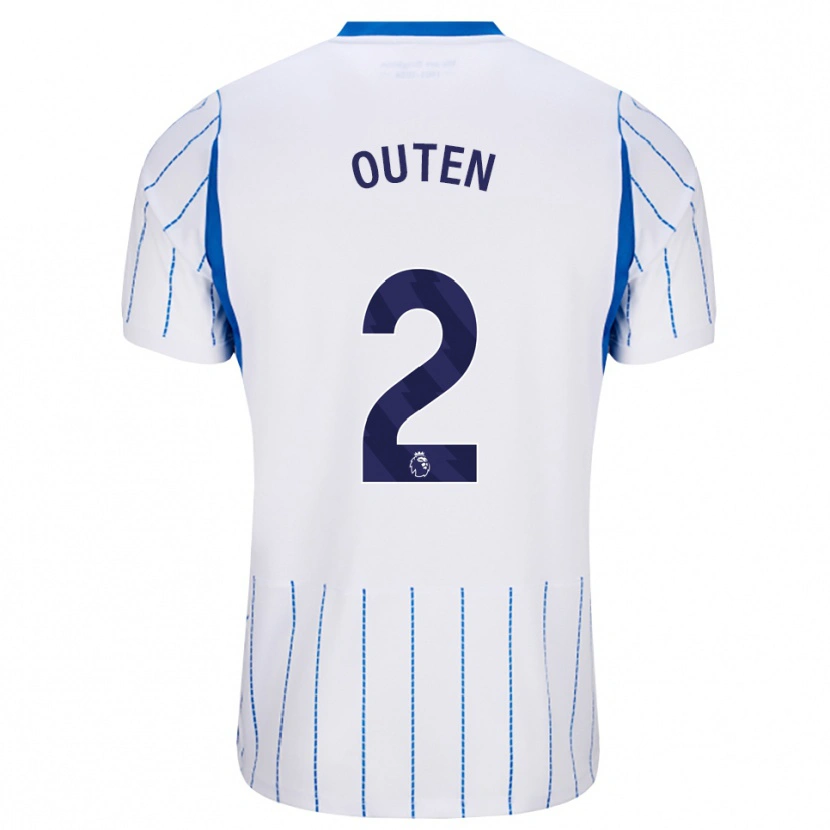 Danxen Herren Theo Outen #2 Himmelblau Weiß Auswärtstrikot Trikot 2026/27 T-Shirt Österreich