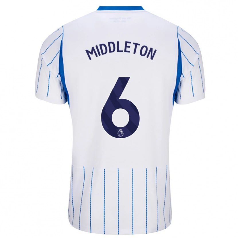 Danxen Herren Jesse Middleton #6 Himmelblau Weiß Auswärtstrikot Trikot 2026/27 T-Shirt Österreich