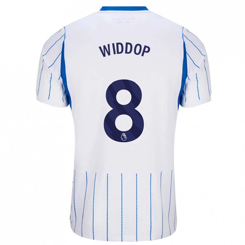 Danxen Herren Fraser Widdop #8 Himmelblau Weiß Auswärtstrikot Trikot 2026/27 T-Shirt Österreich