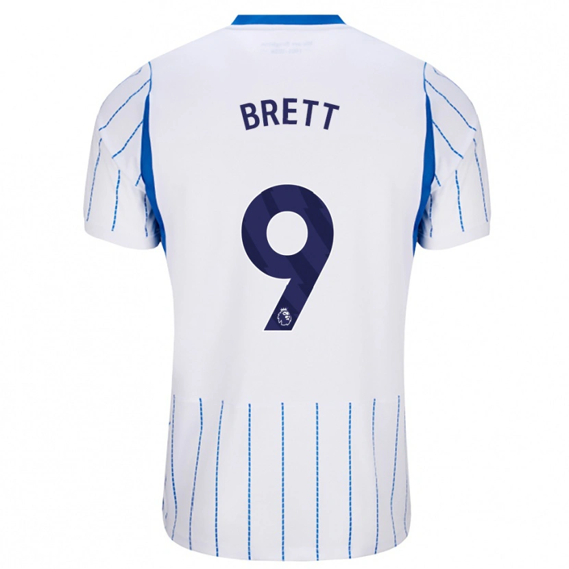 Danxen Herren Adam Brett #9 Himmelblau Weiß Auswärtstrikot Trikot 2026/27 T-Shirt Österreich