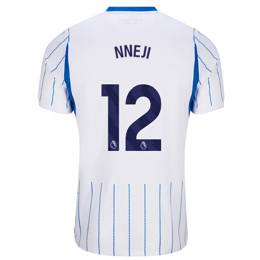 Danxen Herren Daniel Nneji #12 Himmelblau Weiß Auswärtstrikot Trikot 2026/27 T-Shirt Österreich