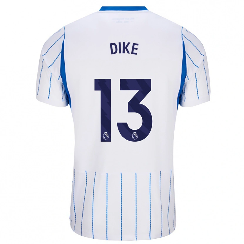 Danxen Herren Michael Dike #13 Himmelblau Weiß Auswärtstrikot Trikot 2026/27 T-Shirt Österreich
