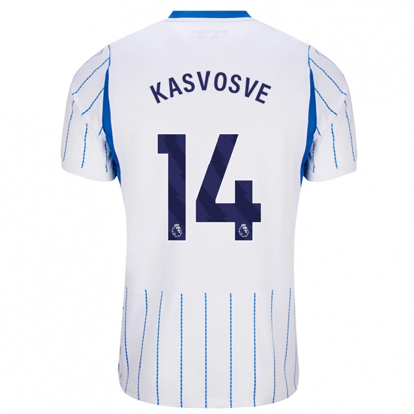 Danxen Herren Henry Kasvosve #14 Himmelblau Weiß Auswärtstrikot Trikot 2026/27 T-Shirt Österreich
