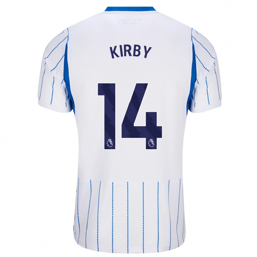 Danxen Herren Fran Kirby #14 Himmelblau Weiß Auswärtstrikot Trikot 2026/27 T-Shirt Österreich
