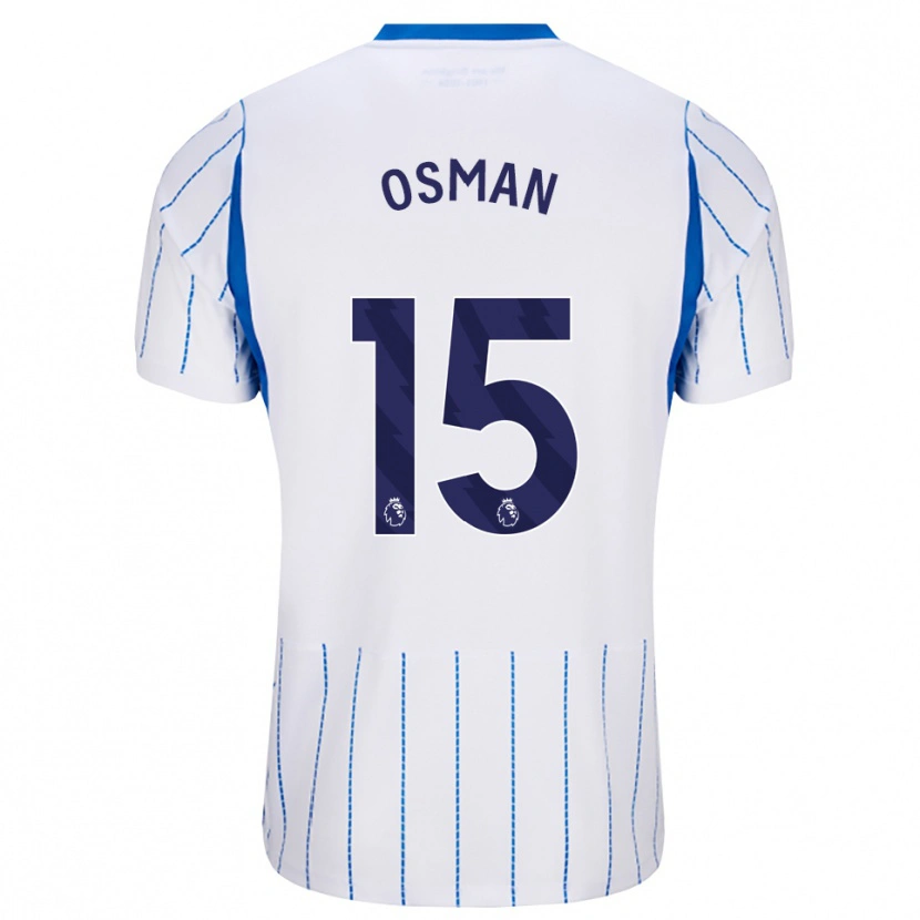 Danxen Herren Ibrahim Osman #15 Himmelblau Weiß Auswärtstrikot Trikot 2026/27 T-Shirt Österreich