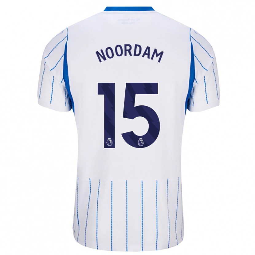 Danxen Herren Nadine Noordam #15 Himmelblau Weiß Auswärtstrikot Trikot 2026/27 T-Shirt Österreich