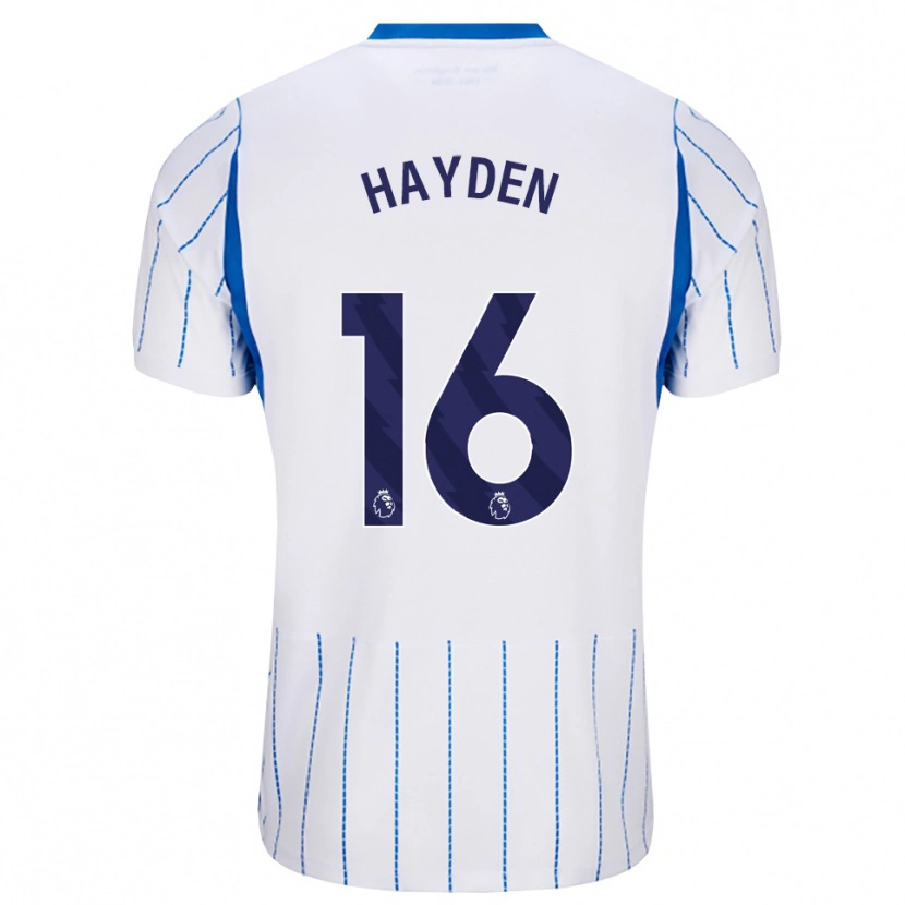 Danxen Herren Matthew Hayden #16 Himmelblau Weiß Auswärtstrikot Trikot 2026/27 T-Shirt Österreich