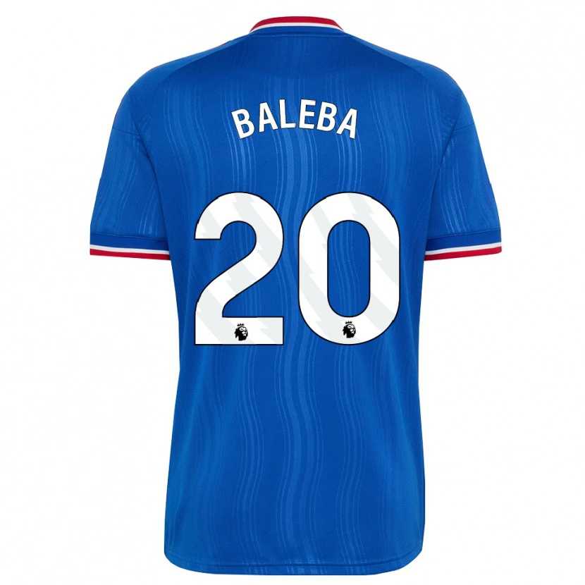Danxen Herren Carlos Baleba #20 Blau Weiß Rot Auswärtstrikot Trikot 2026/27 T-Shirt Österreich